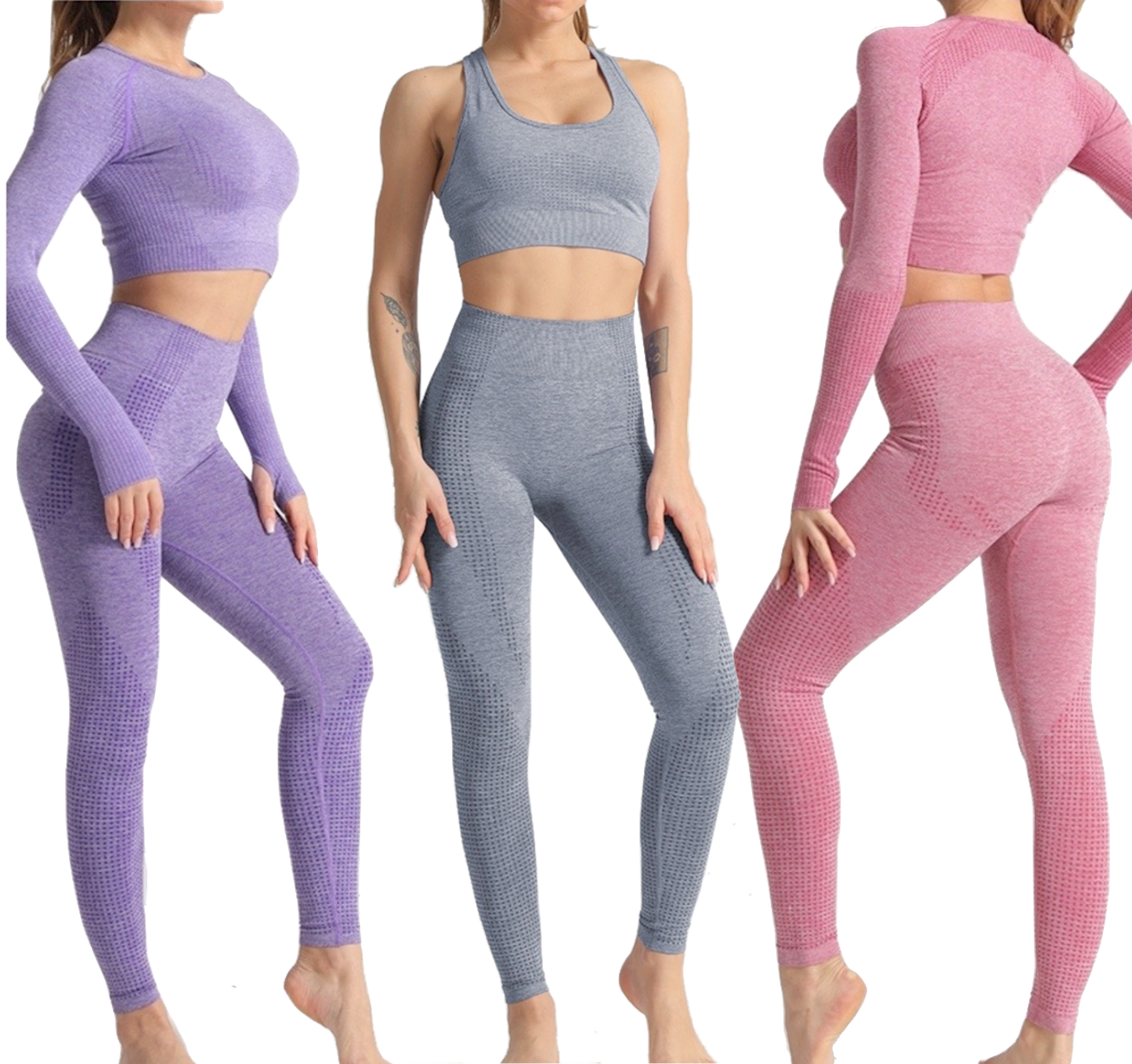 Conjunto Yoga 3 Piezas para Mujer