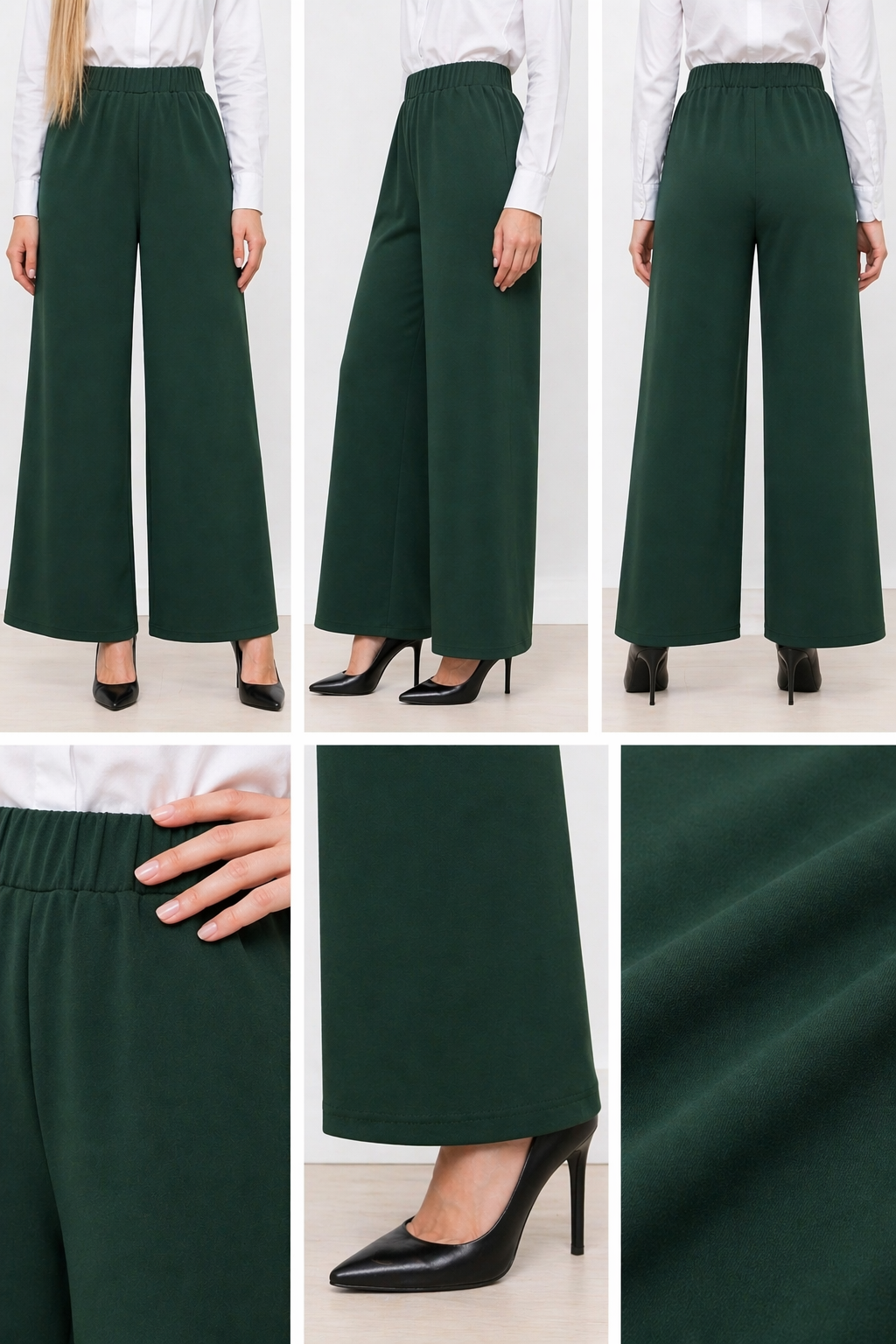 Pantalones Anchos para Mujer