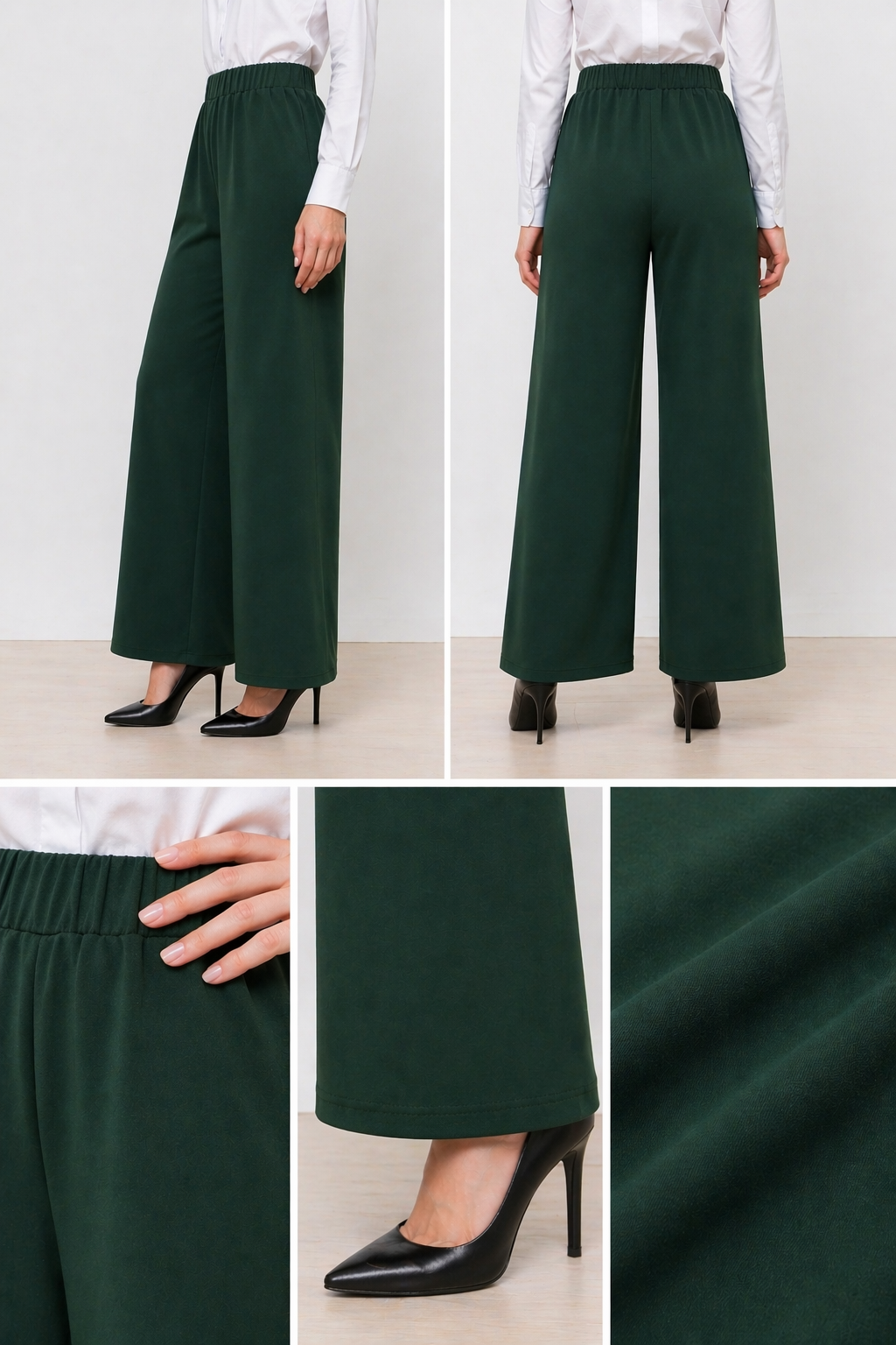 Pantalones Anchos para Mujer